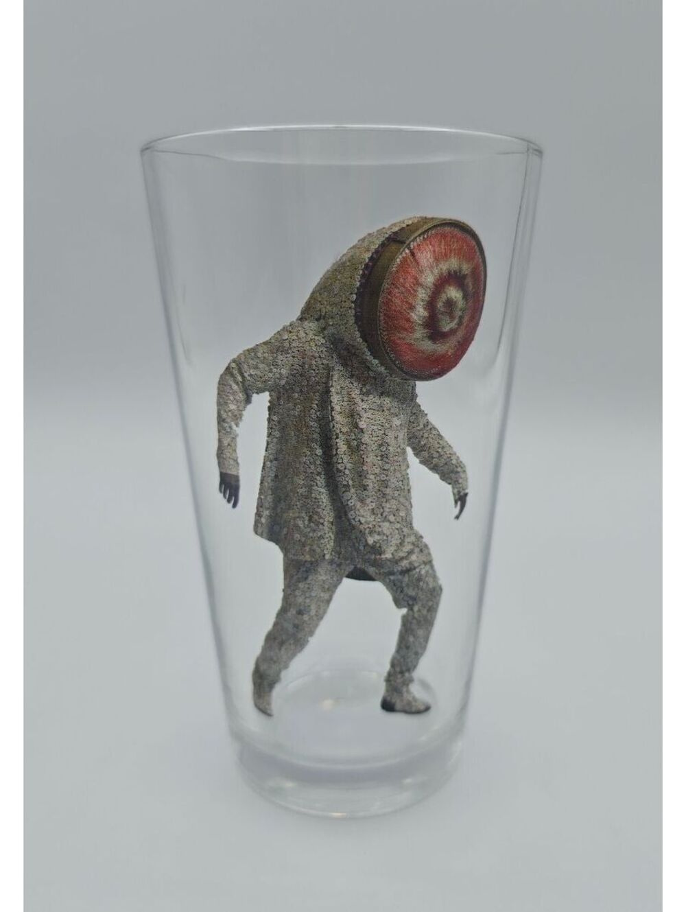 Nick Cave Soundsuit Artadia 2019 Limited Edition Pint Glass Rare 16 oz